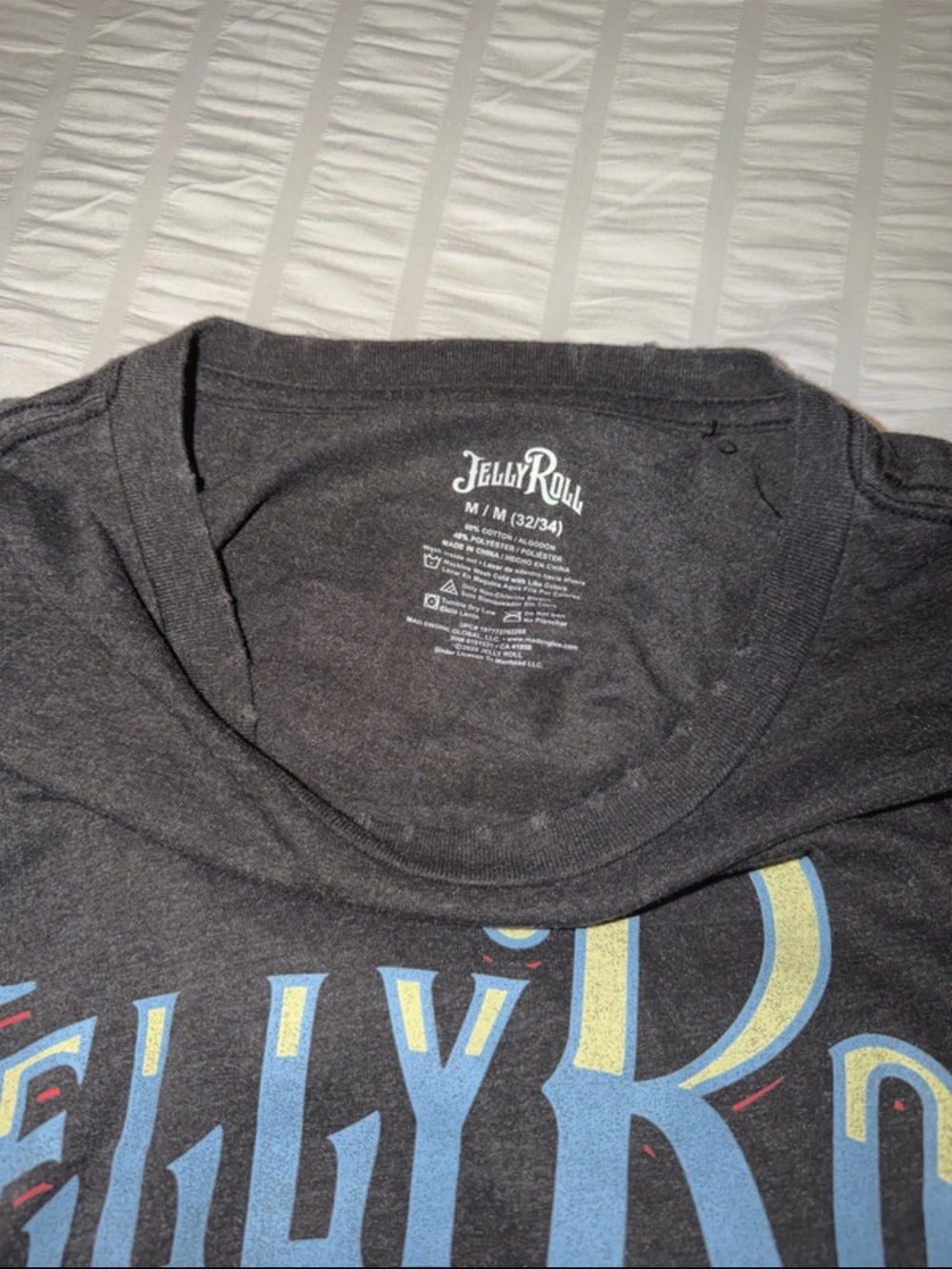 Jelly Roll gray Graphic Skull Tee - Jelly Roll - Picture 6 of 6